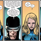 Cyclops and the Invisible Woman having a conversation.